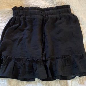H$M size small black mini skirt